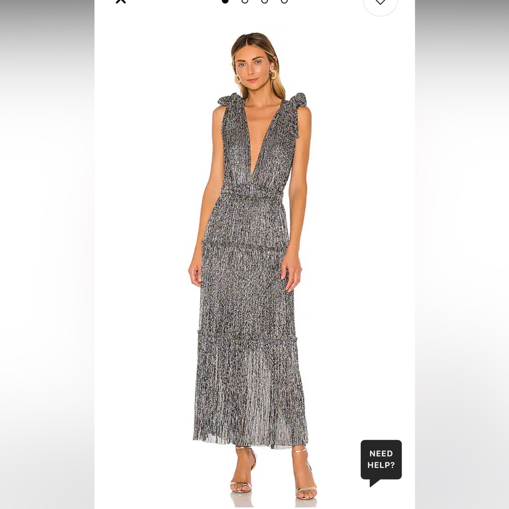 Helena dress Sabina Musayev ($350) multicolor silver